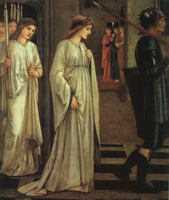 Burne-Jones, Sir Edward Coley The Princess Sabra Led to the Dragon china oil painting image